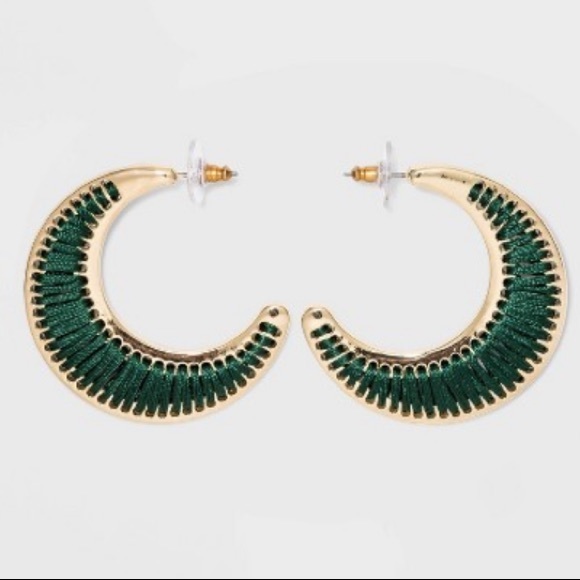 Sugarfix Baublebar Crescent Moon Stud Earrings - Picture 1 of 4
